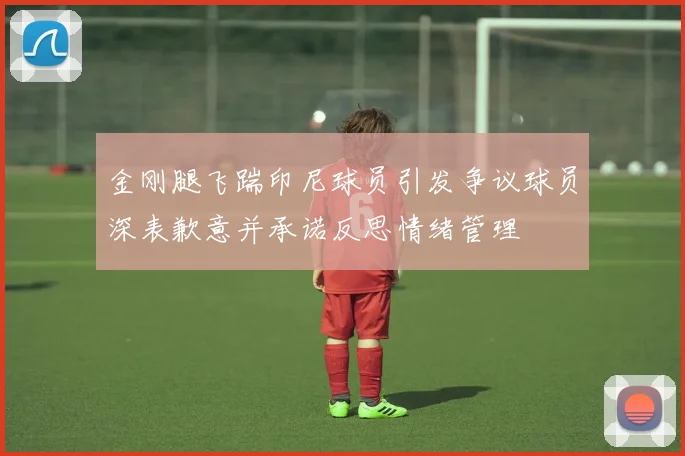 金刚腿飞踹印尼球员引发争议球员深表歉意并承诺反思情绪管理